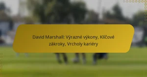 David Marshall: Výrazné výkony, Klíčové zákroky, Vrcholy kariéry